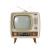 1950S Tv Vinyl Car Decal Sticker – Waterproof & UV-Resistant 3.4133333333333336"