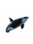 Breaching Killer Whale Vinyl Car Decal Sticker – Waterproof & UV-Resistant 4.1066666666666665"