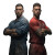 Back To Back Men Vinyl Car Decal Sticker – Waterproof & UV-Resistant 3.4133333333333336"