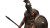 Ancient Spartan Warrior V4 Vinyl Car Decal Sticker – Waterproof & UV-Resistant 2.72"