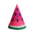 Glittery Watermelon Hat Vinyl Car Decal Sticker – Waterproof & UV-Resistant 3.4133333333333336"