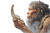 Neanderthal With Boomerang Vinyl Car Decal Sticker – Waterproof & UV-Resistant 2.986666666666667"