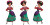 Mexican Catrina Vinyl Car Decal Sticker – Waterproof & UV-Resistant 5.12"
