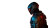 Futuristic Cyber Warrior V13 Vinyl Car Decal Sticker – Waterproof & UV-Resistant 2.72"