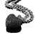 Heart Medallion Jewelry Vinyl Car Decal Sticker – Waterproof & UV-Resistant 6.826666666666667"