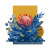Exotic Flowering Plant Vinyl Car Decal Sticker – Waterproof & UV-Resistant 3.4133333333333336"
