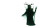 Evil Forest Druid Vinyl Car Decal Sticker – Waterproof & UV-Resistant 2.72"