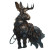 Big Jackalope Vinyl Car Decal Sticker – Waterproof & UV-Resistant 6.826666666666667"