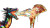 Glittery Dragon Fire Vinyl Car Decal Sticker – Waterproof & UV-Resistant 5.4