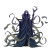 Eldritch Sorcerer God Vinyl Car Decal Sticker – Waterproof & UV-Resistant 6.826666666666667"