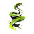 Dynamic Snake Tattoo Vinyl Car Decal Sticker – Waterproof & UV-Resistant 3.4133333333333336"