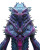 Alien Creature Render Vinyl Car Decal Sticker – Waterproof & UV-Resistant 8.0"
