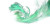 Emerald Wind Mage Vinyl Car Decal Sticker – Waterproof & UV-Resistant 2.72"