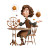 Pixar-Style Copernicus Vinyl Car Decal Sticker – Waterproof & UV-Resistant 3.4133333333333336"