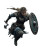 Viking Shieldmaiden Charge Vinyl Car Decal Sticker – Waterproof & UV-Resistant 4.0"