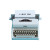 Vintage Love Typewriter Vinyl Car Decal Sticker – Waterproof & UV-Resistant 3.4133333333333336"