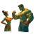 Glamorous Superhero Flexing Vinyl Car Decal Sticker – Waterproof & UV-Resistant 3.4133333333333336"
