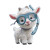 Diving Baby Goat Vinyl Car Decal Sticker – Waterproof & UV-Resistant 6.826666666666667"