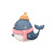Kawaii Whale Vinyl Car Decal Sticker – Waterproof & UV-Resistant 3.4133333333333336"