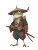 Frog Samurai V11 Vinyl Car Decal Sticker – Waterproof & UV-Resistant 8.213333333333333"