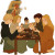 Dinner Gathering V2 Vinyl Car Decal Sticker – Waterproof & UV-Resistant 6.826666666666667"