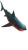 Obsidian Megalodon Vinyl Car Decal Sticker – Waterproof & UV-Resistant 9.706666666666667"