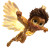 Golden Superhero Boy Vinyl Car Decal Sticker – Waterproof & UV-Resistant 3.4133333333333336"
