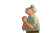 Cartoony Grandpa Praying Vinyl Car Decal Sticker – Waterproof & UV-Resistant 2.986666666666667"