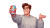 Pixel Art Youth Vinyl Car Decal Sticker – Waterproof & UV-Resistant 2.72"