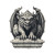 Medieval Gargoyle Vinyl Car Decal Sticker – Waterproof & UV-Resistant 6.826666666666667"