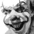 Creepy Clown Sketch Vinyl Car Decal Sticker – Waterproof & UV-Resistant 3.4133333333333336"