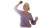 Dancing Elderly Woman V4 Vinyl Car Decal Sticker – Waterproof & UV-Resistant 5.4