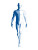 Outlined Human Body Vinyl Car Decal Sticker – Waterproof & UV-Resistant 8.213333333333333"