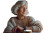 Curious Elderly Woman Vinyl Car Decal Sticker – Waterproof & UV-Resistant 2.986666666666667"