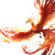 Burning Phoenix Flight Vinyl Car Decal Sticker – Waterproof & UV-Resistant 3.4133333333333336"