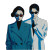 Anime Couple In Alley Vinyl Car Decal Sticker – Waterproof & UV-Resistant 3.4133333333333336"