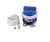 Turbo Smart Gen-V Race Port Blow Off Valve | High Flow, Blue Anodized Aluminum, Pressure Ports, V-Band Collar