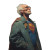 Elderly Superhero Portrait Vinyl Car Decal Sticker – Waterproof & UV-Resistant 3.4133333333333336"