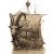 Satanic Viking Longship Vinyl Car Decal Sticker – Waterproof & UV-Resistant 3.4133333333333336"