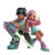 Bubble-Gum Heroes Vinyl Car Decal Sticker – Waterproof & UV-Resistant 3.4133333333333336"