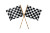 Checkered Flags V2 Vinyl Car Decal Sticker – Waterproof & UV-Resistant 5.97333333333333