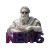 Marble Zeus Statue Vinyl Car Decal Sticker – Waterproof & UV-Resistant 6.826666666666667"