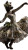 Dancing Dog Girl Vinyl Car Decal Sticker – Waterproof & UV-Resistant 9.706666666666667"