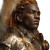 Golden Armored Warrior V15 Vinyl Car Decal Sticker – Waterproof & UV-Resistant 3.4133333333333336"