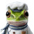 Chef Tree Frog Vinyl Car Decal Sticker – Waterproof & UV-Resistant 3.4133333333333336"