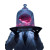 Creepy Bell Jar Vinyl Car Decal Sticker – Waterproof & UV-Resistant 6.826666666666667"
