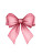 Pink Bow V2 Vinyl Car Decal Sticker – Waterproof & UV-Resistant 8.213333333333333"