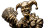 Golden Joker Statue Vinyl Car Decal Sticker – Waterproof & UV-Resistant 5.4