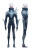 Futuristic Anime Warrior V7 Vinyl Car Decal Sticker – Waterproof & UV-Resistant 4.4