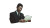 Japanese Policeman Reading Vinyl Car Decal Sticker – Waterproof & UV-Resistant 2.72"
